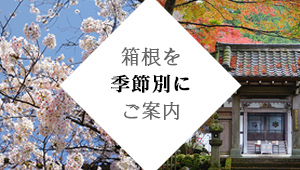 箱根を季節別にご紹介